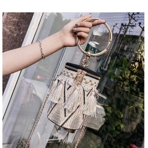 Boho style crossbody bag